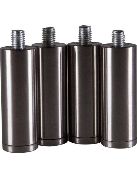 Soporte de Escritorio Ajustable Monoprice Vidrio Negro 65 cm