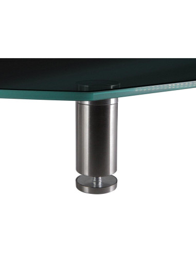 Soporte de Escritorio Ajustable Monoprice Vidrio Negro 65 cm