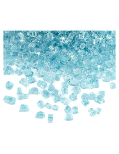 Vidrio de Fuego Skyflame 4.59 kg Azul Aqua Brillante 1.27 cm