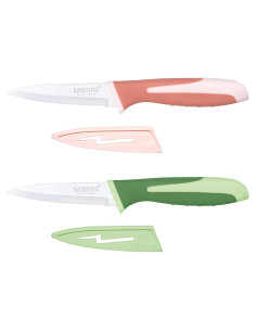 Set de 2 Cuchillos de Pelar EANINNO 8.89 cm Acero Inoxidable