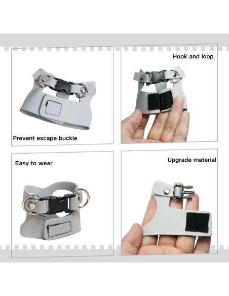 Juego de Arnés y Correa TTMIMIK para Dragón Barbudo - 3 Tamaños Juego de Arnés y Correa TTMIMIK para Dragón Barbudo - 3 Tamaños