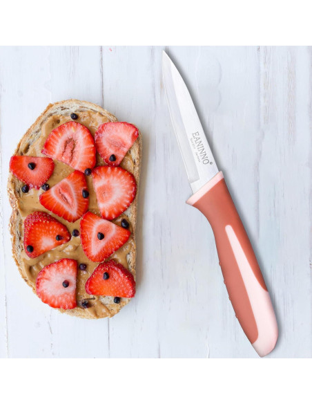 Set de 2 Cuchillos de Pelar EANINNO 8.89 cm Acero Inoxidable