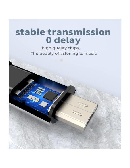 Adaptador Lightning Femenino a Micro USB Masculino 3Pack - HOYULLI