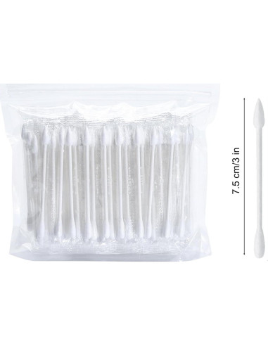 Hisopos de Algodón Biodegradables KRIZJUES 200 Unidades