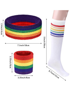 Conjunto Deportivo Skylety 5 Piezas Banda y Muñequera Unisex 2