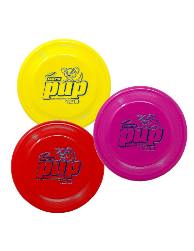 Frisbee Mini para Perros Hero Pup 120 - Paquete de 3