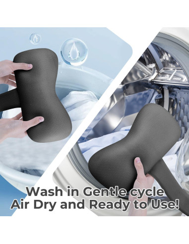 Almohada para Jacuzzi Vanstormy - 2 Piezas Antideslizante Gris