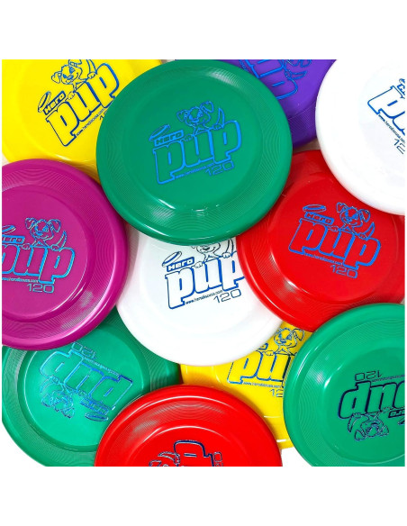Frisbee Mini para Perros Hero Pup 120 - Paquete de 3