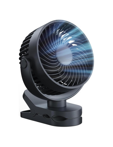 Ventilador Clip Portátil UCLOUDSOME URD23 2000mAh 4 Velocidades