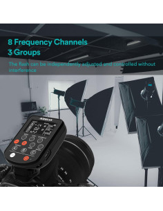 Disparador Inalámbrico TTL AODELAN E4 para Cámaras Canon 2