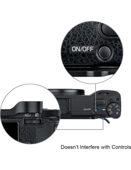 Agarre de Pulgar de Metal JJC para Ricoh GR III GR IIIx