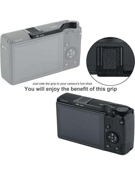 Agarre de Pulgar de Metal JJC para Ricoh GR III GR IIIx