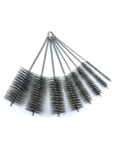 Juego de Cepillos de Limpieza Ctsyuqoo 8 Piezas Acero Inoxidable