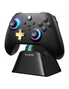 Controlador Inalámbrico EasySMX D05 para PC y Switch - RGB, Carga Rápida