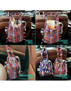 Bolsa de Basura Impermeable FLOCK THREE 8L Ajustable Plegable 2