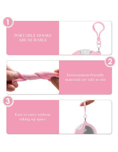 Paquete de 4 Botellas de Perfume Recargables TOCCOOL 25ml 2