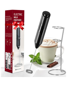 Batidor de Leche Manual Simple Deluxe 4 Pcs Acero Inoxidable 2