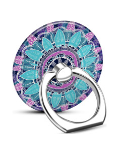 Soporte de Anillo para Teléfono TACOMEGE Azul Bohemio 3.81cm
