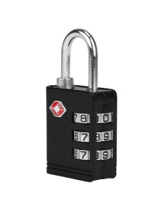 Candado de Equipaje Travelon TSA Negro 136g Seguridad