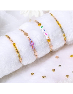 2160 Piezas Perlas Espaciadoras Selizo para Joyería DIY 2