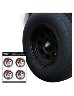 Calcomanías de Tapa de Rueda Animaniacs Graphics & More 5.1 cm