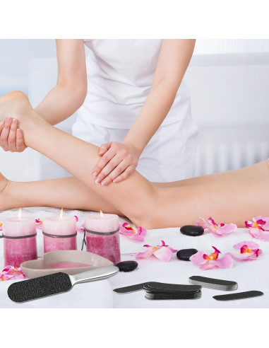 Repuestos de Lima de Pedicura Flutesan 80 Pcs Acero Inoxidable
