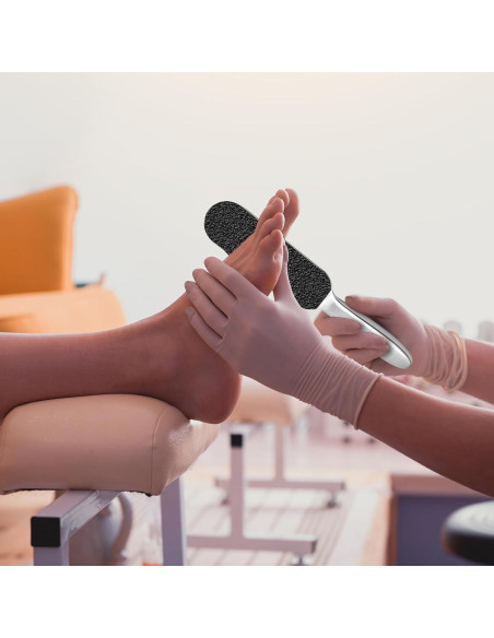 Repuestos de Lima de Pedicura Flutesan 80 Pcs Acero Inoxidable