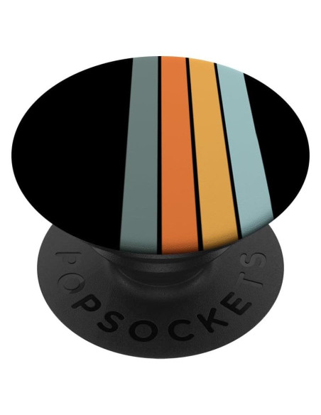 PopSockets Standard PopGrip Retro Atardecer Negro 136g PopSockets Standard PopGrip Retro Atardecer Negro 136g