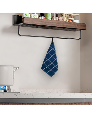 3 Clips Magnéticos de Cuero UYEDUJZ para Toallas de Cocina