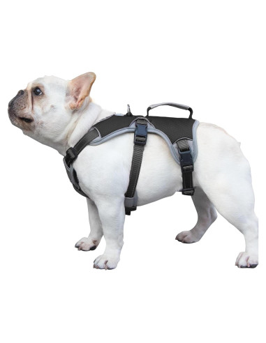 Arnés para Perros Huntboo a Prueba de Escape Negro S