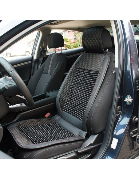 Cojín de Masaje para Asiento de Coche XhuangTech ST-T1615 Negro