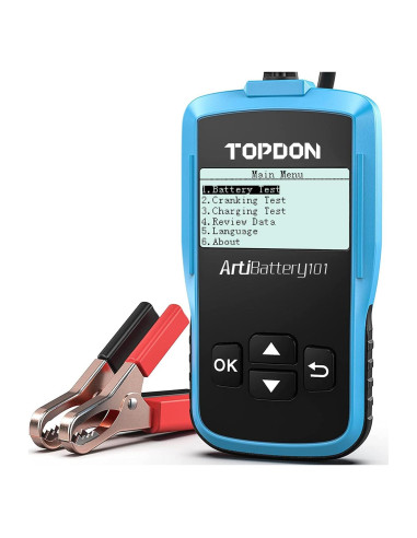 Probador de Batería TOPDON AB101 12V para Coches y SUVs