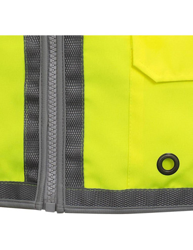 Chaleco de Seguridad Pioneer Alta Visibilidad 12 Bolsillos