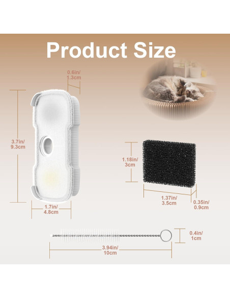 8 Filtros de Reemplazo para Fuente de Agua Gatos PETLIBRO