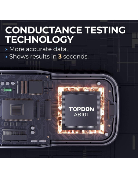 Probador de Batería TOPDON AB101 12V para Coches y SUVs