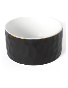 Soporte de Clips de Papel Cerámica CROWNOS Negro 9.9x5.1 cm