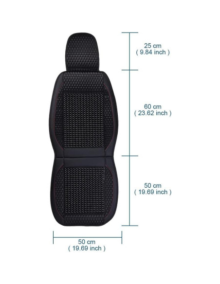 Cojín de Masaje para Asiento de Coche XhuangTech ST-T1615 Negro