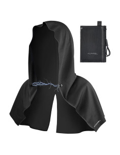 Toalla Refrigerante AOPREL con Capucha y Protección UV 67x31cm