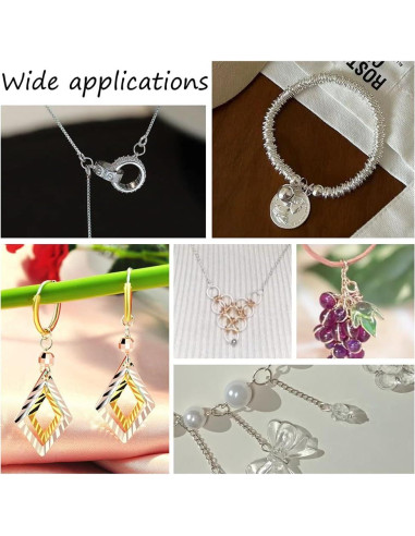 Anillas de Salto Abiertas PH PandaHall 200pcs Plata 925 2.5mm