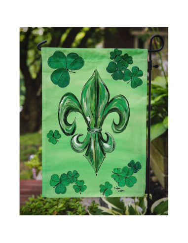 Bandera de Jardín Caroline's Treasures 8135GF San Patricio 28x38cm