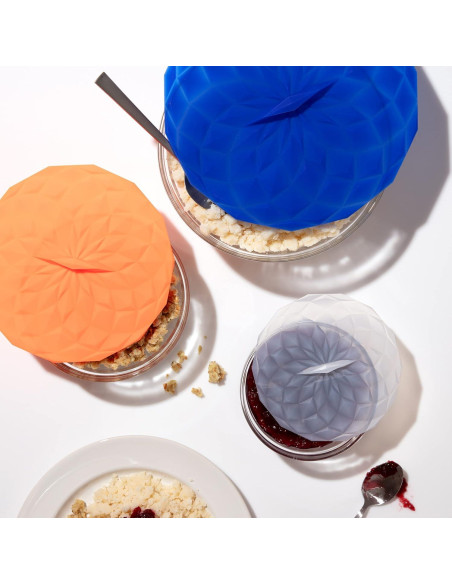 Tapa de Silicón GIR 6 Pulgadas Blanca para Tazones y Platos