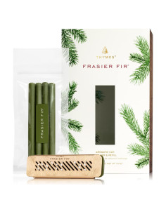 Kit de Difusor de Auto Thymes Frasier Fir - Ambientador Larga Duración