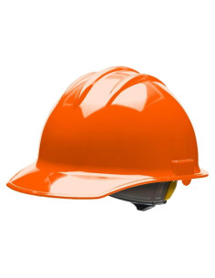 Casco de Seguridad Bullard C30 Naranja con Suspensión 6 Puntos