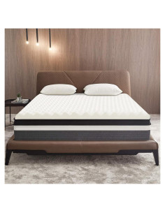 Colchón Topper Nutan de Espuma Convoluta Transpirable 5 cm