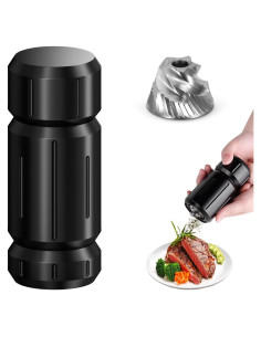 Molino de Pimienta Manual WhiteRhino, Ajustable, 55g, Aluminio