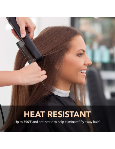 Peine de Cola Profesional Bardeau Essentials 22.4 cm Antiestático