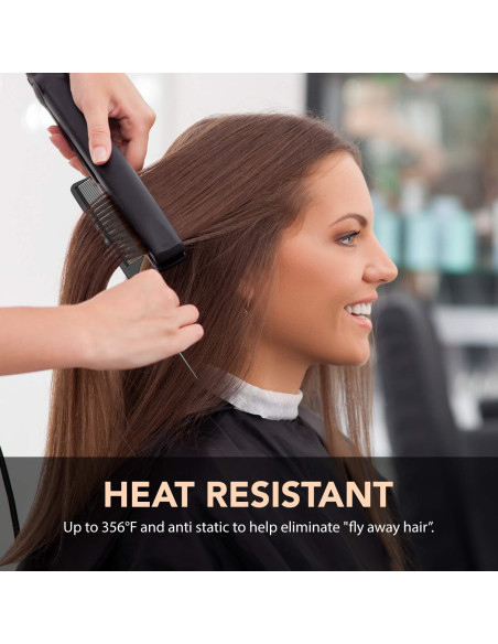 Peine de Cola Profesional Bardeau Essentials 22.4 cm Antiestático