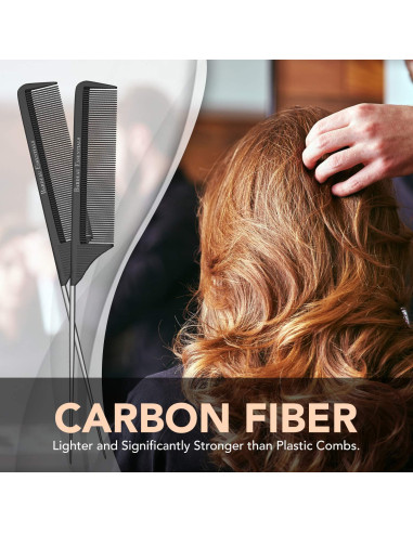 Peine de Cola Profesional Bardeau Essentials 22.4 cm Antiestático