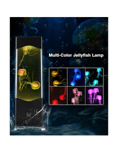 Lámpara de Medusa Faithorse, Luz Nocturna Multicolor 25.4cm 2