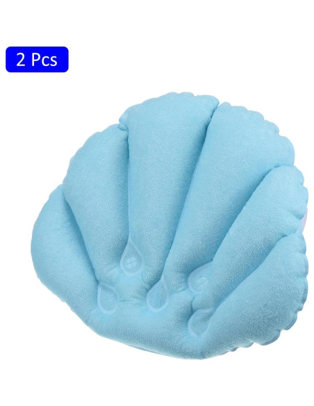 Paquete de 2 Almohadas Inflables para Baño M METERXITY - Soporte para Cuello